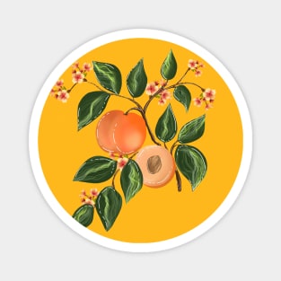 Peach pattern 1 Magnet